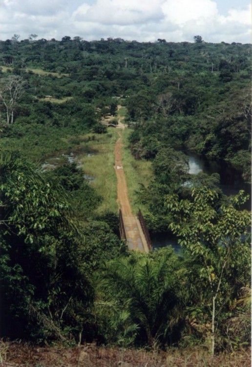 Krajina v sz. Kongu