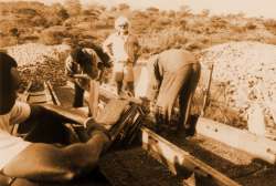 Cleaning of sluice box