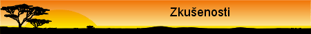 Zkušenosti