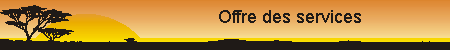 Offre des services